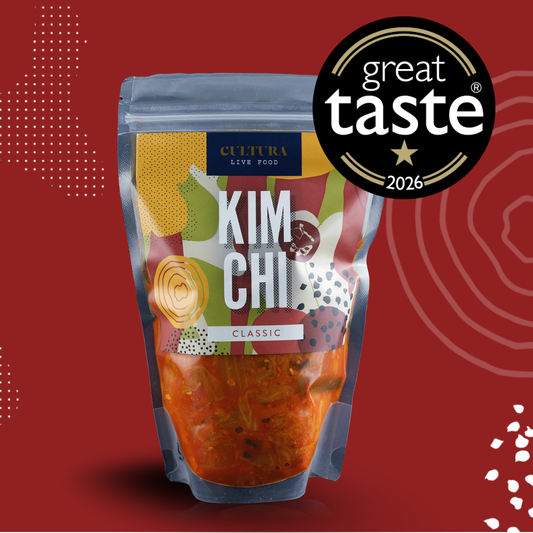 Cultura Live Food Kimchi Classic Wins Great Taste Award 2026